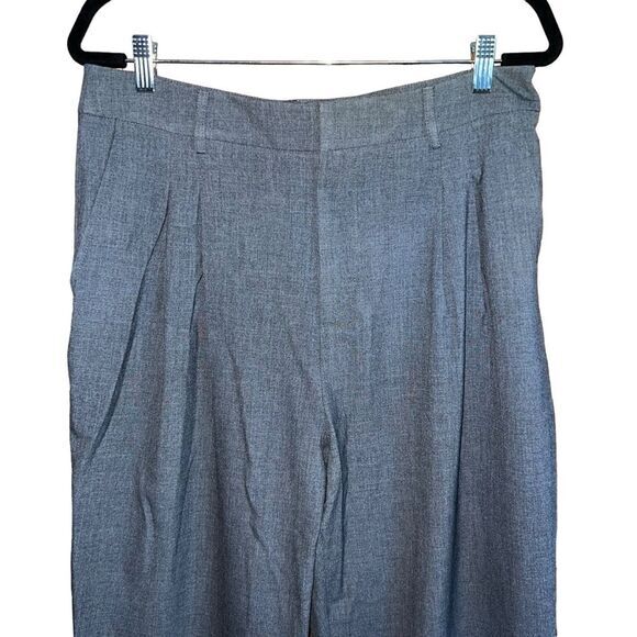 Commense Airstream Straight Leg Dress Pants Size XL Grey Cuffed High Waisted NWT - Picture 7 of 16